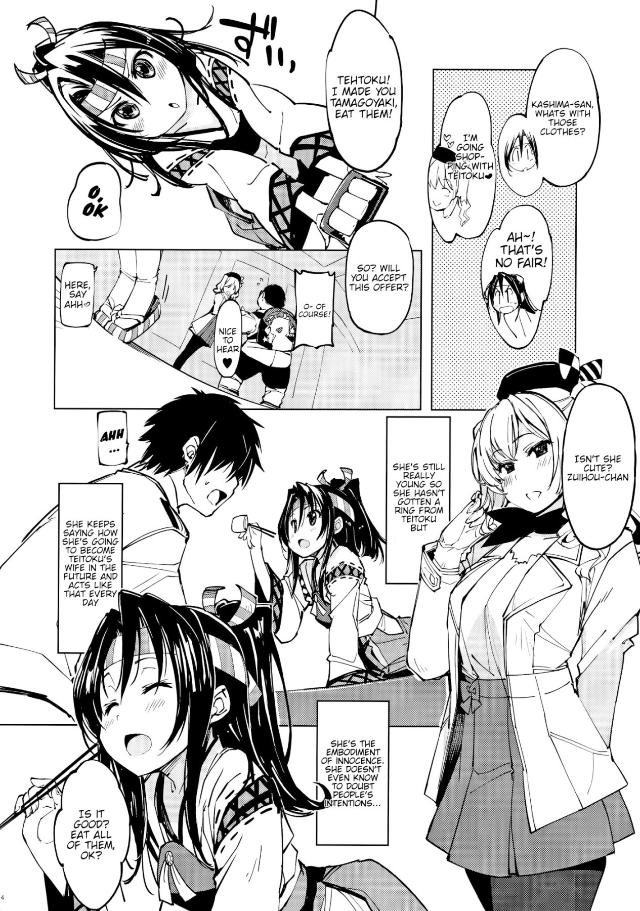 Hentai Manga Comic-Report of the Secretary Kashima 2-Read-3